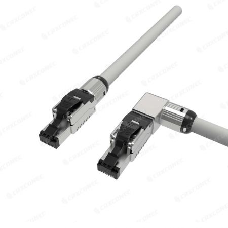 Cat.8 STP Skärmad femvinklad termineringsplugg-2